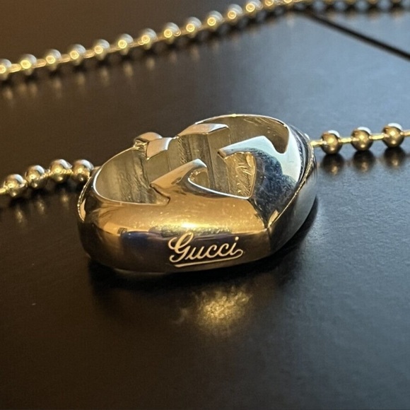 Gucci Luxury STATEMENT logo ❤️ Necklace - Picture 2 of 4